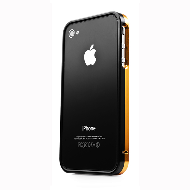 CAPDASE iPhone 4S / 4 Alumor Bumper Duo Frame, Gold / Blackサブ画像