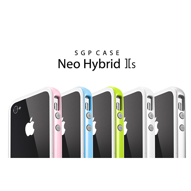 【iPhone4S/4 ケース】Neo Hybrid2S Snow Series [Lime]サブ画像