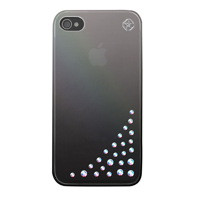 【iPhone4/4S ケース】Metallic Mirror Diffusion (Crystal AB)