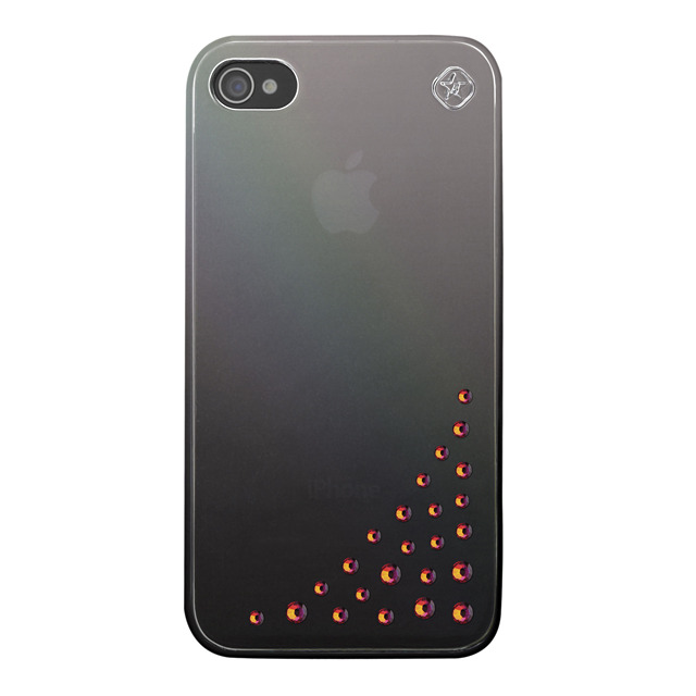 【iPhone4/4S ケース】Metallic Mirror Diffusion (Crystal Volcano)