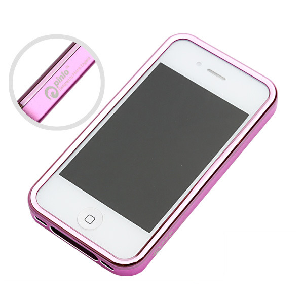 【iPhone4S/4 ケース】UNITED Aluminum Case pink