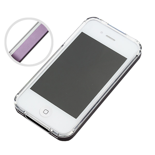 【iPhone4S/4 ケース】UNITED Aluminum Case purpleサブ画像