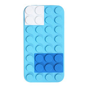 【iPhone4S/4 ケース】BlockCase for iPhone4/4S (Blue)