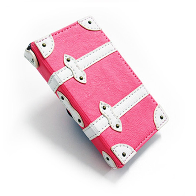 【iPhone4 ケース】Trolley Case for iPhone4/4S (Pink)
