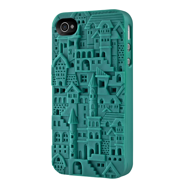 【iPhone4S/4 ケース】Avant-garde for iPhone 4S/4 Chateau Turquoiseサブ画像