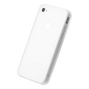 シリコーンジャケットセット for iPhone4S/4(ナチュラル)