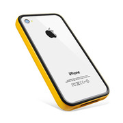【iPhone4S/4 ケース】Neo Hybrid2S Vivid Series [Reventon Yellow]