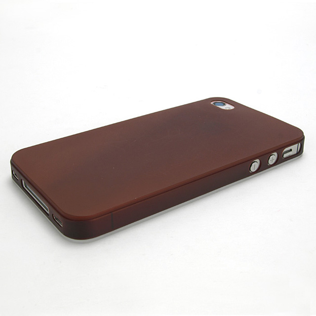 【iPhone4S/4 ケース】Skinny Fit Case for iPhone4S/4(チョコブラウン)サブ画像