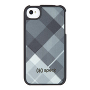 【iPhone4S/4】Fitted for iPhone 4S MegaPlaid Black