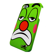 YETTIDE iPhone 4S / 4 Funny Face Case - Pierrot, Green