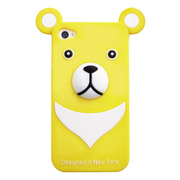iburg iPhone 4S / 4 Full Protection Silicon Bear, Yellow