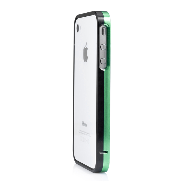 CAPDASE iPhone 4S / 4 Alumor Bumper Duo Frame, Green / Blackサブ画像