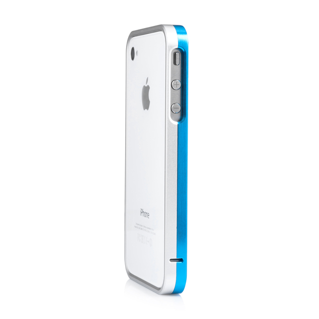 CAPDASE iPhone 4S / 4 Alumor Bumper Duo Frame, Blue / Silverサブ画像