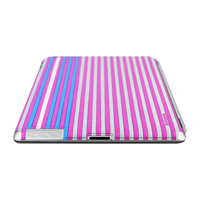 【iPad2 スキンシール】CUSHI STRIPES Hot Pinkサブ画像
