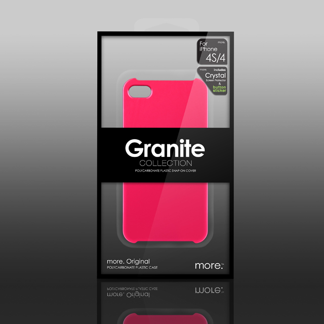 Granite Collection for iPhone 4S/4 Pinkサブ画像