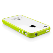 【iPhone4S/4 ケース】SGP Case Linear EX Color Series [Lime]