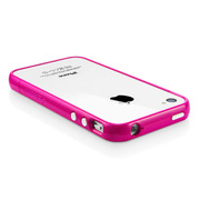 【iPhone4S/4 ケース】SGP Case Linear EX Color Series [Hot Pink]