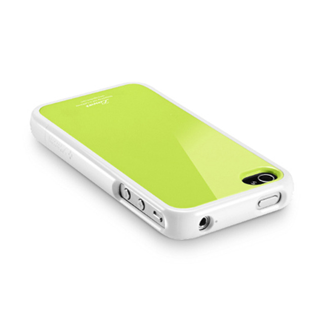 【iPhone4S/4 ケース】SGP Case Linear Color Series [Lime]