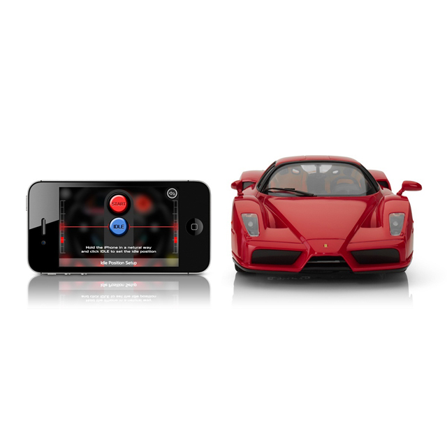 【iPad iPhone iPod】Silverlit Interactive Bluetooth Remote Control Enzo Ferrariサブ画像