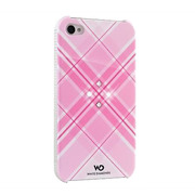 【iPhone4S/4 ケース】Grid Pink