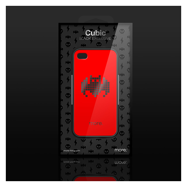 Cubic Black Exclusive for iPhone 4/4S Bat/バットサブ画像