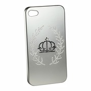 sellot case CROWN Silver iPhone4専用
