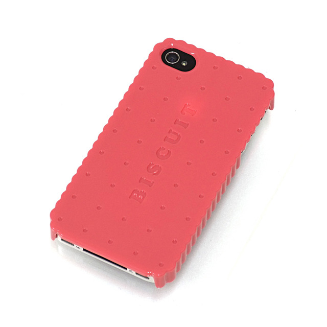 Sweets Case for iPhone4/4S “Biscuit Hard” (Pink)