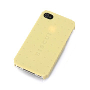 Sweets Case for iPhone4/4S “Biscuit Hard” (Beige)