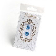 iCharm Home Button Accessory (Blue)