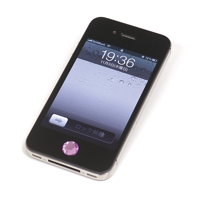 iCharm Home Button Accessory (Pink)サブ画像