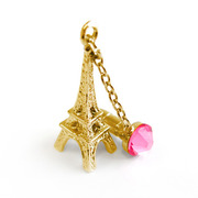 iCharm EarphoneJackAccessory ”Eiffel”(Pink)