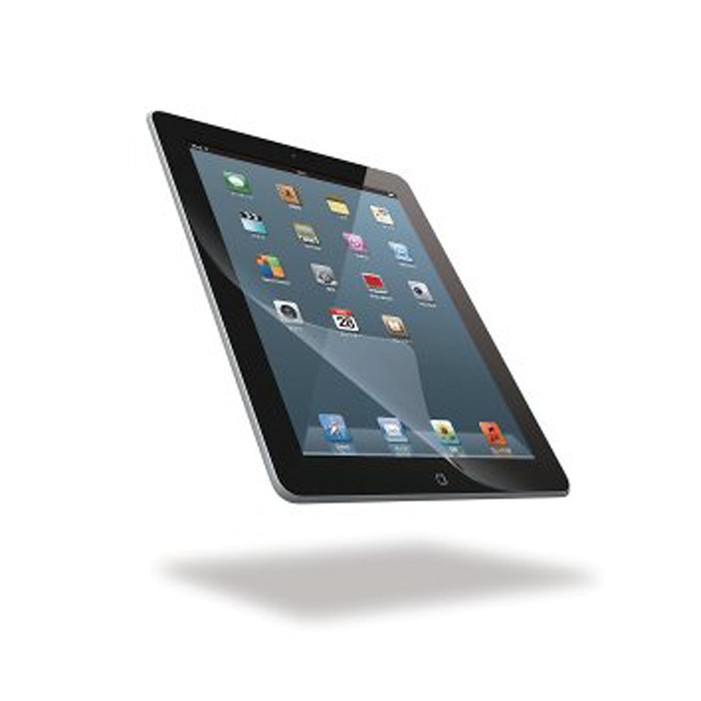 iPad(第3世代)/保護フィルム/エアーレス/スムースタッチ