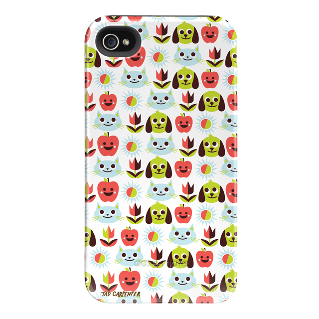 Case-Mate iPhone 4S / 4 Hybrid Tough Case, ”I Make My Case” All Smilesサブ画像