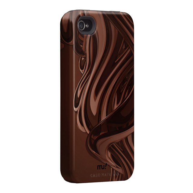 Case-Mate iPhone 4S / 4 Hybrid Tough Case, ”I Make My Case” Chocolate Pleasure