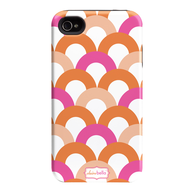 Case-Mate iPhone 4S / 4 Hybrid Tough Case, ”I Make My Case” Fiesta Scoop Orange Crushサブ画像