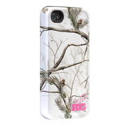 Case-Mate iPhone 4S / 4 Hybrid Tough Case, ”I Make My Case” Realtree Camo APS Snow