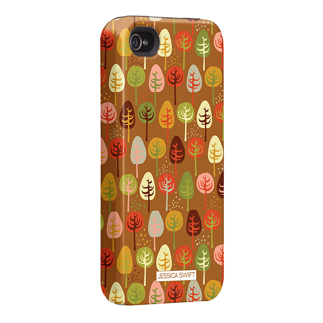 Case-Mate iPhone 4S / 4 Hybrid Tough Case, ”I Make My Case” Cosy Forest / Autumn Gloryサブ画像