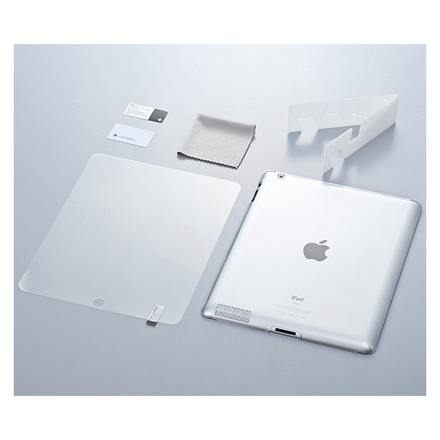 【iPad(第3世代/第4世代) ケース】iPad用クリスタルカバーセット(クリア)サブ画像