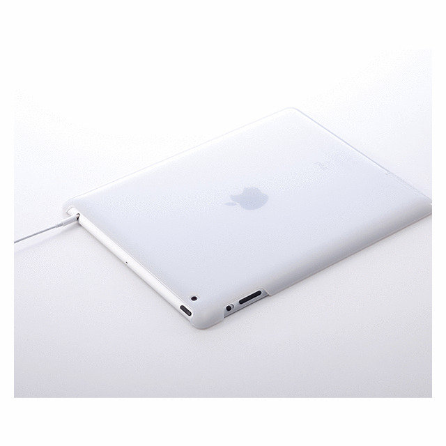 【iPad(第3世代) ケース】iPad用クリスタルカバーセット(ダークパープル)サブ画像