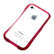 【iPhone4S/4 ケース】CLEAVE iPhone Crystal Bumper RUBY CRYSTAL