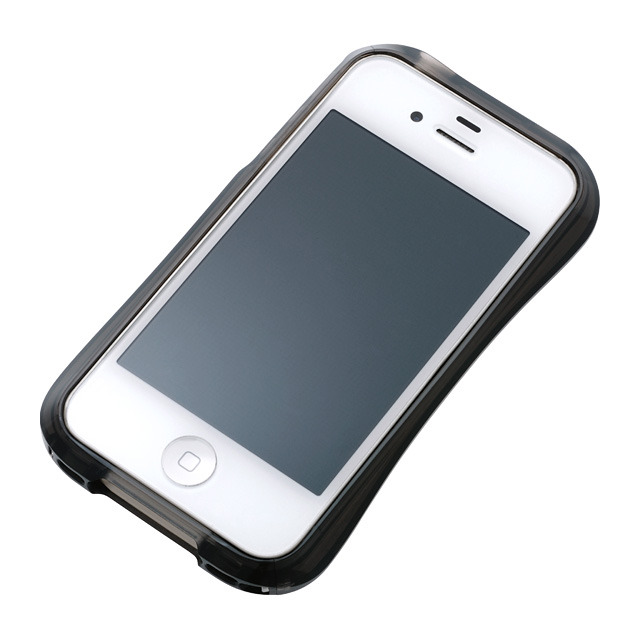 【iPhone4S/4 ケース】CLEAVE iPhone Crystal Bumper DARK SIDE BLACKサブ画像