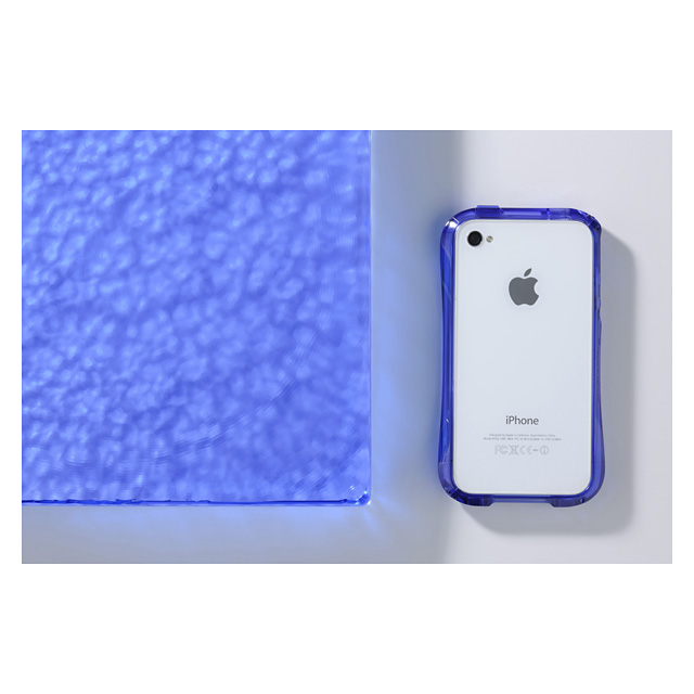 【iPhone4S/4 ケース】CLEAVE iPhone Crystal Bumper DEEP BLUE OCEANサブ画像