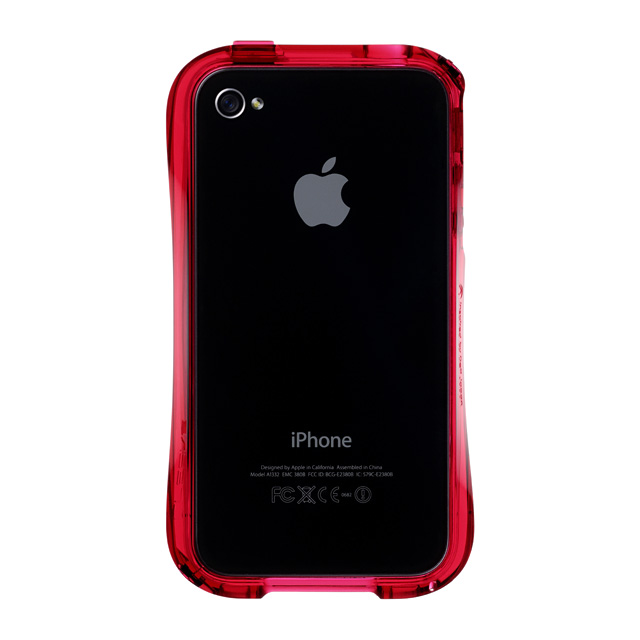 【iPhone4S/4 ケース】CLEAVE iPhone Crystal Bumper RUBY CRYSTALサブ画像