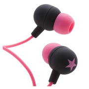 inner headphones Star-Black/Pink