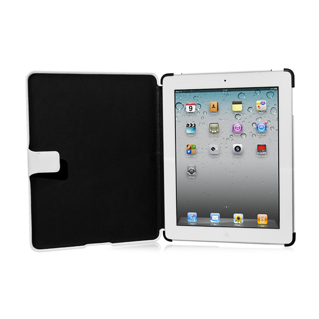 【iPad(第3世代/第4世代) iPad2 ケース】Capparel Case Forme White / Blackサブ画像