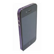 【iPhone4S/4】COLORCTORS Side Skin VIOLET(ラメ)