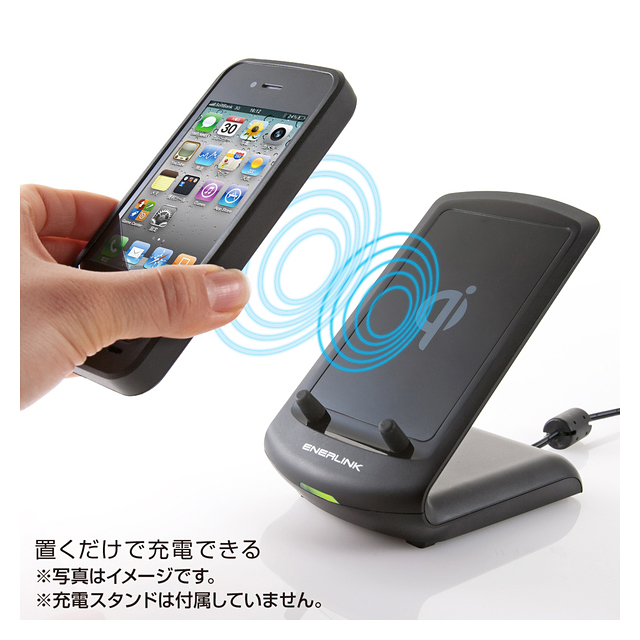 【iPhone4S/4 ケース】ワイヤレス充電レシーバーケースサブ画像