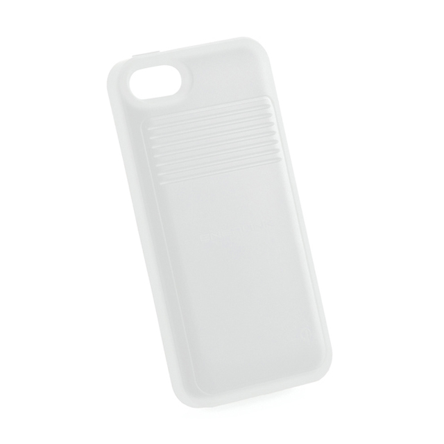 【iPhone4S/4 ケース】ワイヤレス充電レシーバーケース (ホワイト)サブ画像