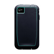 【iPhone4S/4 ケース】Case-Mate iPhone 4S / 4 Phantom Case, Navy/Aqua