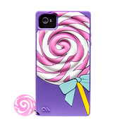 iPhone 4S / 4 Creatures： Delight Cupcake, Lolly Pop - Violet